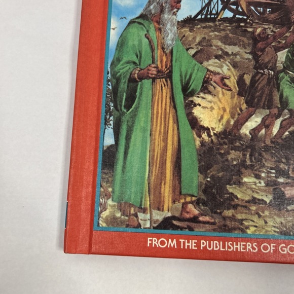 The Children's Bible Volume 1 Golden Books Hardcover Kids Book 1981 - Picture 3 of 16